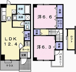 グリーン・ゲーブルズＡの物件間取画像